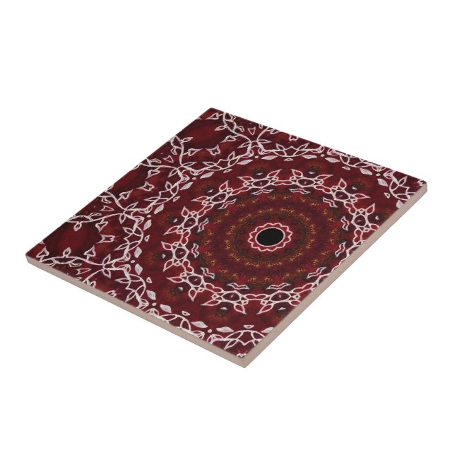 Das Labyrinth der Schriftzüge Fliese (Seite)