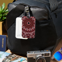 Das Labyrinth der Schriftzüge Gepäckanhänger