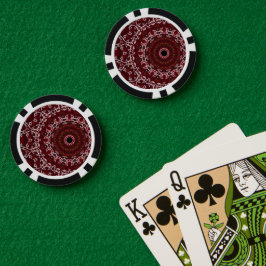 Das Labyrinth der Schriftzüge Pokerchips