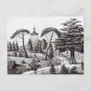 Das Labyrinth des Jardin des Plantes Postkarte