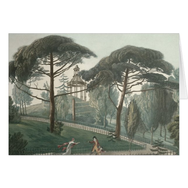 Das Labyrinth oder der Belvedere des Jardin DES (Vorderseite (Horizontal))