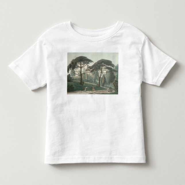 Das Labyrinth oder der Belvedere des Jardin DES Kleinkind T-shirt (Vorderseite)
