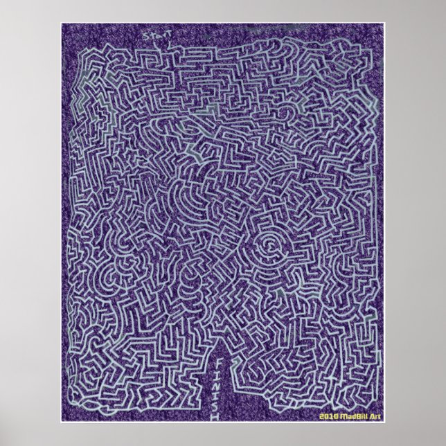 Das Labyrinth Poster (Vorne)