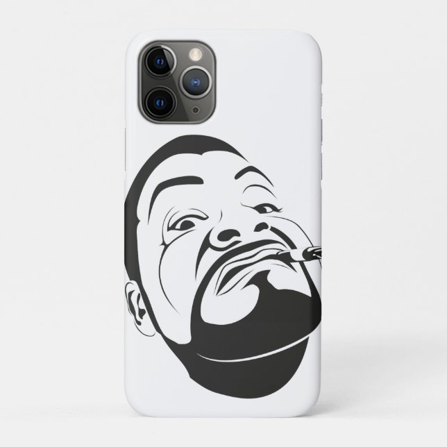 Das Lächeln der Koksmann Case-Mate iPhone Hülle (Rückseite)