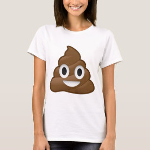 Das Lächeln kacken Emoji T-Shirt