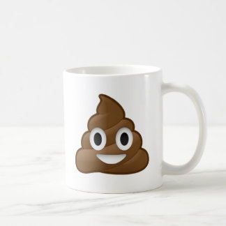 Das Lächeln kacken Emoji Tasse