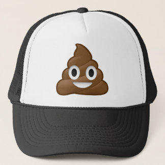 Das Lächeln kacken Emoji Truckerkappe
