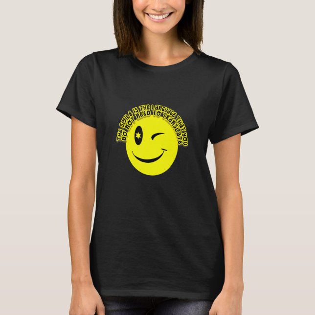 Das Lächeln T-Shirt (Vorderseite)