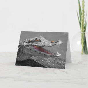 Das lächelnde Krokodil und die Fliegen Karte