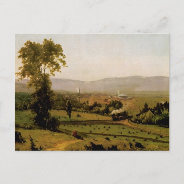 Das Lackawanna-Tal Postkarte (Vorderseite)