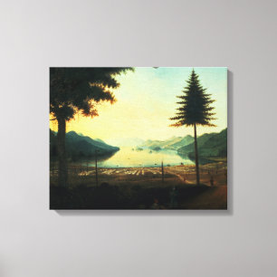 Das Lager am George-See, New York, 1759 (Öl Leinwanddruck