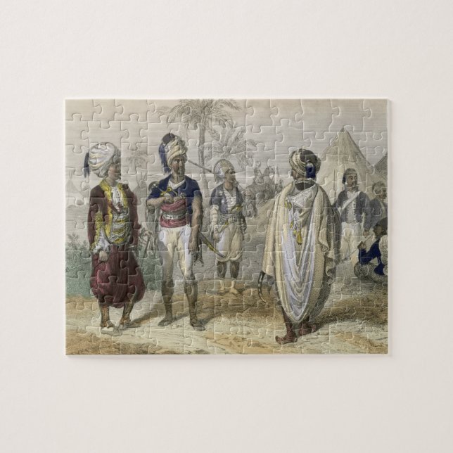 Das Lager das Türkische-der Freiwilligen, von Puzzle (Horizontal)