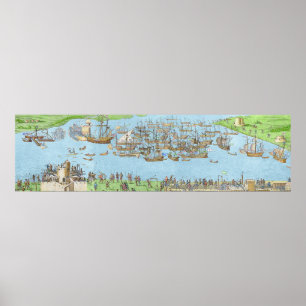 Das Lager der englischen Kräfte Poster