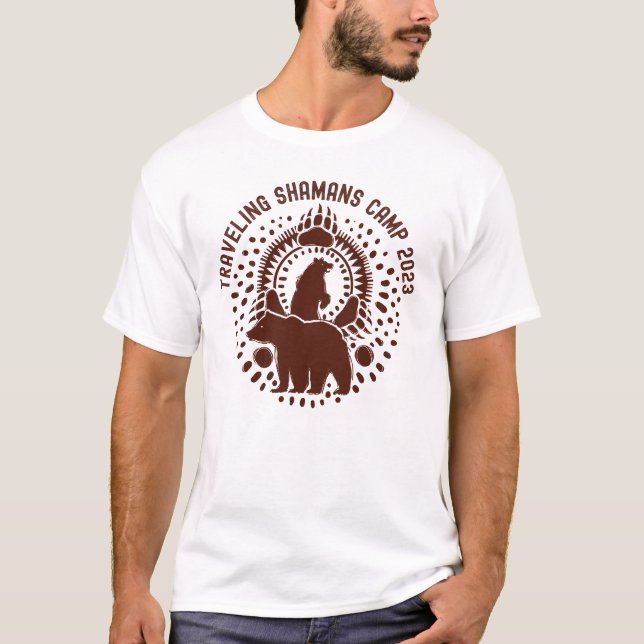 Das Lager der reisenden Shamans 2023 T-Shirt (Vorderseite)