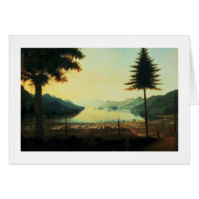 Das Lager in See George, New York, 1759 (Öl (Vorderseite (Horizontal))