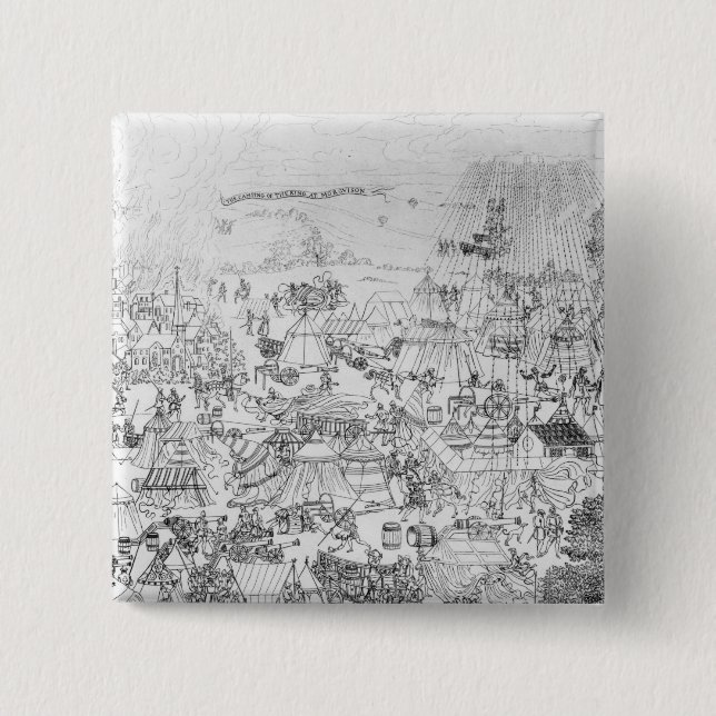 Das Lager von König Henry VIII bei Marquison Button (Vorderseite)