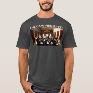 Das Lagerfeuer-Abendessen Blazing Saddles Furz-Sze T-Shirt