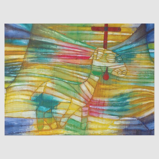 Das Lamb von Paul Klee Seidenpapier (Vorderseite)