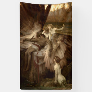 Das Lament für Lcarus von Herbert Draper 1898 Banner