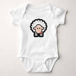 Das Lamm fließt Baby Strampler