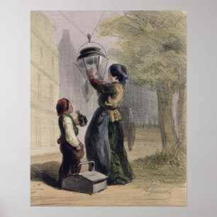 Das Lamplighter von "Les Femmes de Paris" Poster