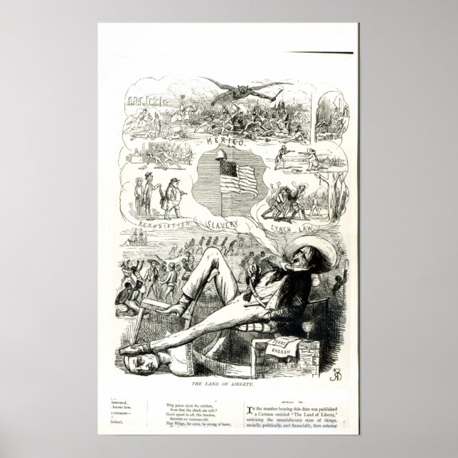 Das Land der Freiheit" Poster (Vorne)