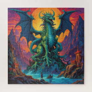 Das Land ist der Drache Puzzle