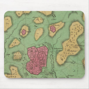 Das Land Moriah oder Jerusalem Mousepad