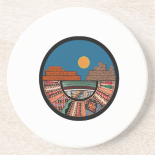 Das Land segnete Getränkeuntersetzer