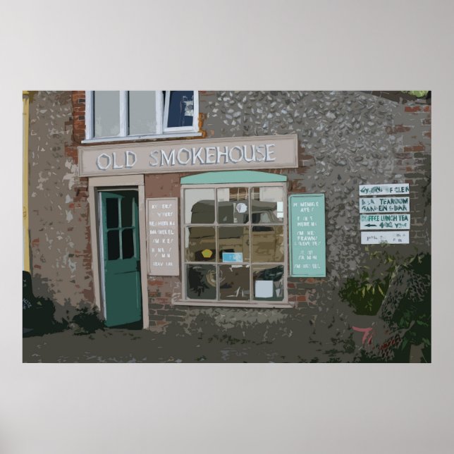 DAS LANDROVER UND DAS RAUCHERHAUS POSTER (Vorne)