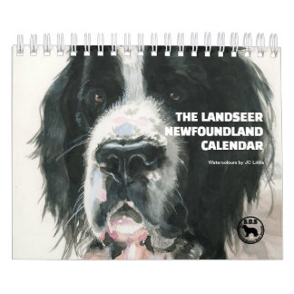 Das Landseerland Neufundland Kalender
