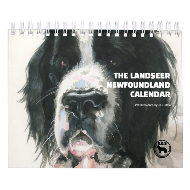 Das Landseerland Neufundland Kalender (Titelbild)