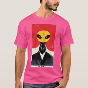 Das Lange Nackengelb hat die Alien gehorcht. T-Shirt