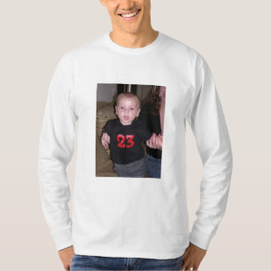 Das lange Sleeved T-Shirt der kundenspezifischen