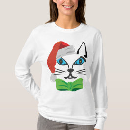 Das lange Sleeved Weihnachten der Frauen T-Shirt