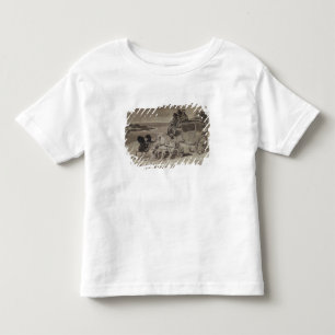 Das Lastkahn-Pferd Kleinkind T-shirt