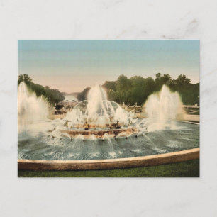 Das Latone-Becken, II, Versailles, Frankreich Vint Postkarte