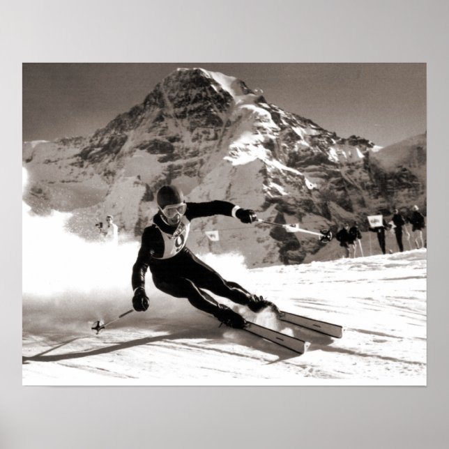 Das Lauberhorn Poster (Vorne)