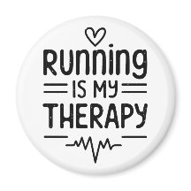 Das Laufen ist meine Therapie lustige Runner Zitat