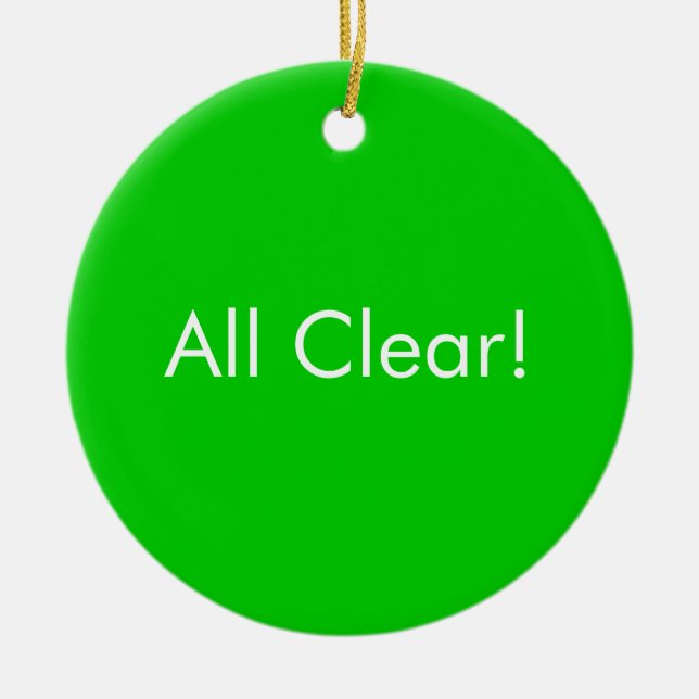 Das laufende/alle klare Badezimmertür Dumping Keramik Ornament (Vorne)