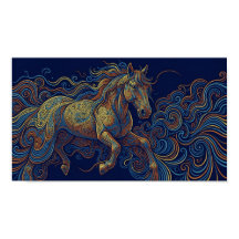 Das laufende fraktale Pferd