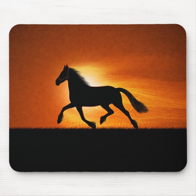 Das laufende Pferd Mousepad (Vorne)