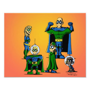 das Lawreys: Mito-Krieger Fotodruck