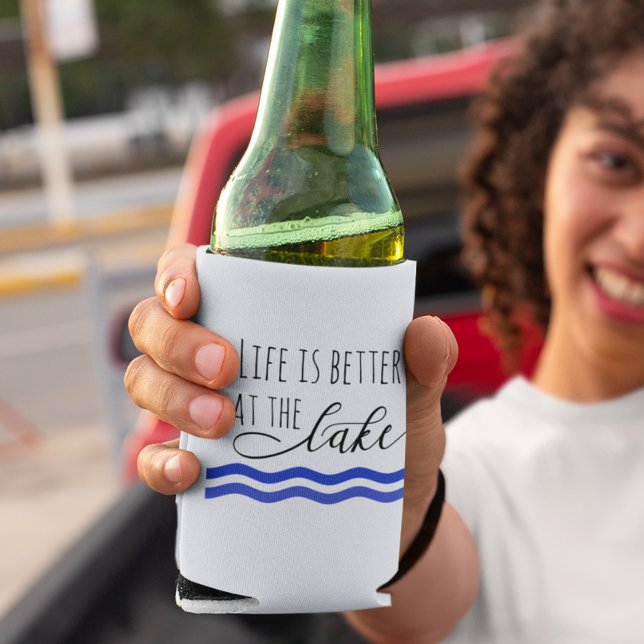 Das Leben am See ist besser Dosenkühler (Von Creator hochgeladen)