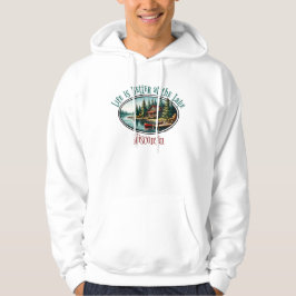 Das Leben am See ist besser Hoodie