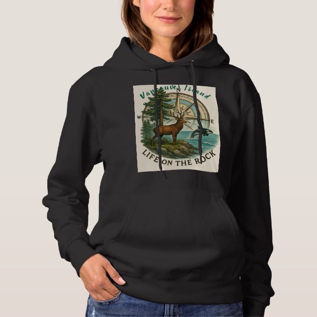 Das Leben auf dem Rock Women's Sweatshirt (Vorderseite)