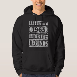 Das Leben beginnt 1963 mit der Geburt der Legende Hoodie