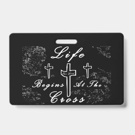 Das Leben beginnt am Kreuz Ausweis