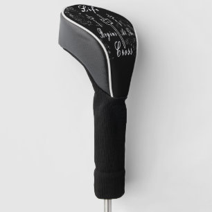 Das Leben beginnt am Kreuz Golf Headcover