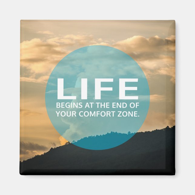 Das Leben beginnt Magnet (Vorne)